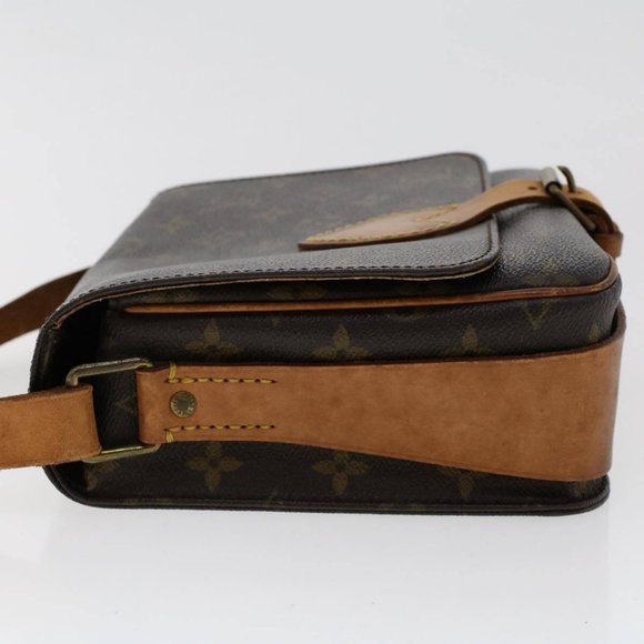 AUTHENTIC LOUIS VUITTON Monogram Cartouchiere MM Shoulder Bag - Picture 7 of 16